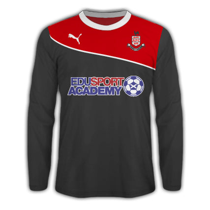 2013-14 Airdrieonians Puma Long Sleeve Away Shirt