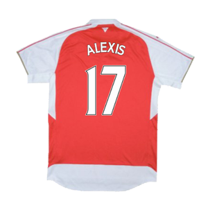 2015-2016 Arsenal Home Shirt (Excellent) (Alexis 17)_1