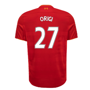 Liverpool 2016-17 Home Shirt (Good) (Origi 27)_1