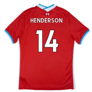 2020-2021 Liverpool Home Shirt (S) (Mint) (HENDERSON 14)_1