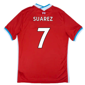 2020-2021 Liverpool Home Shirt (M) (Fair) (SUAREZ 7)_1