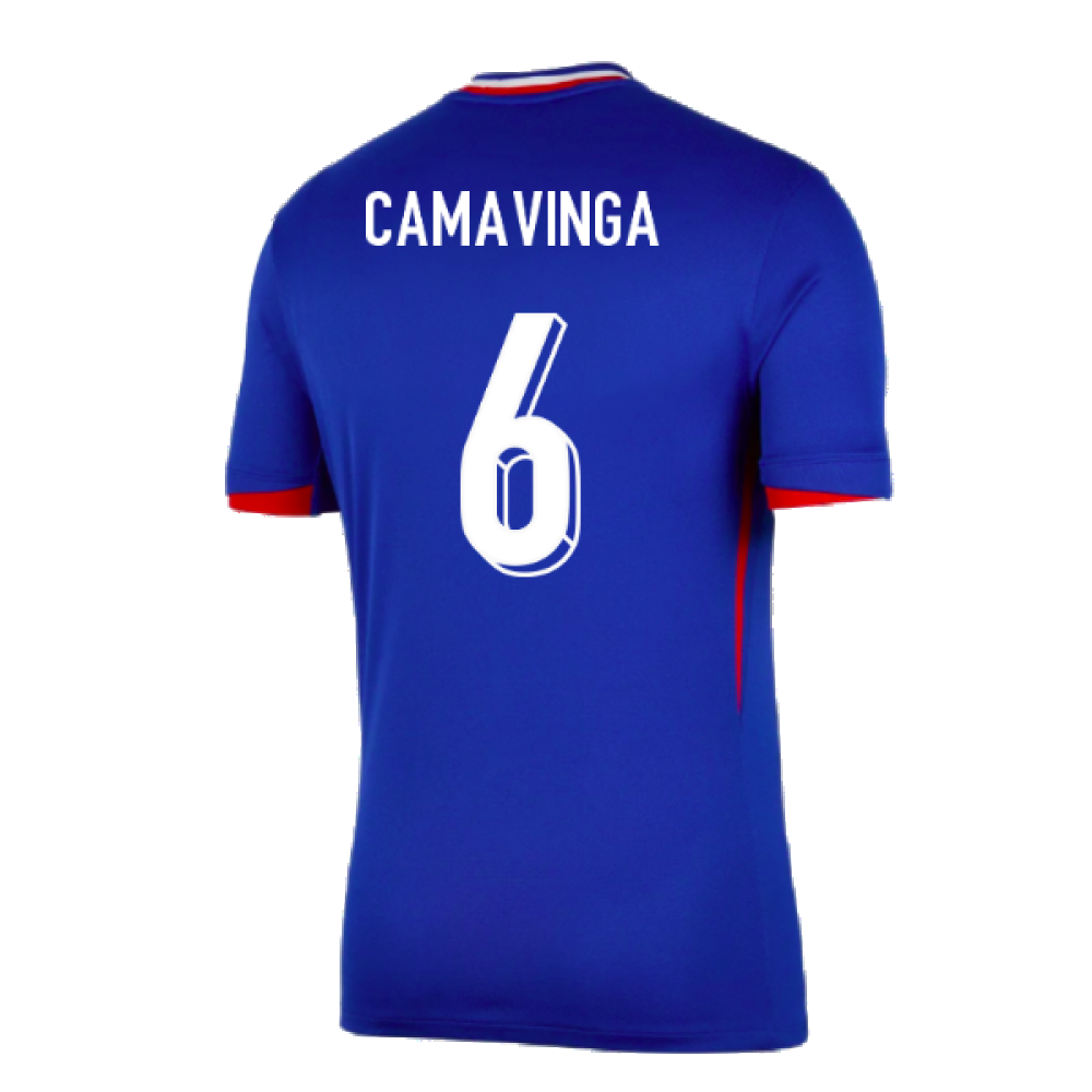2024-2025 France Home Shirt (Camavinga 6)_2
