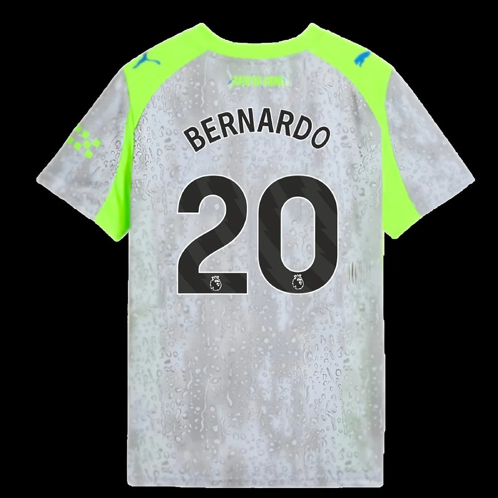 2025-2026 Man City Third Shirt (Kids) (Bernardo 20)_0