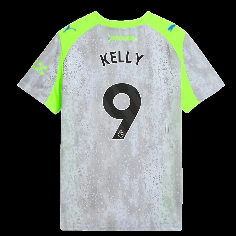 2025-2026 Man City Third Shirt (Kids) (Kelly 9)_0
