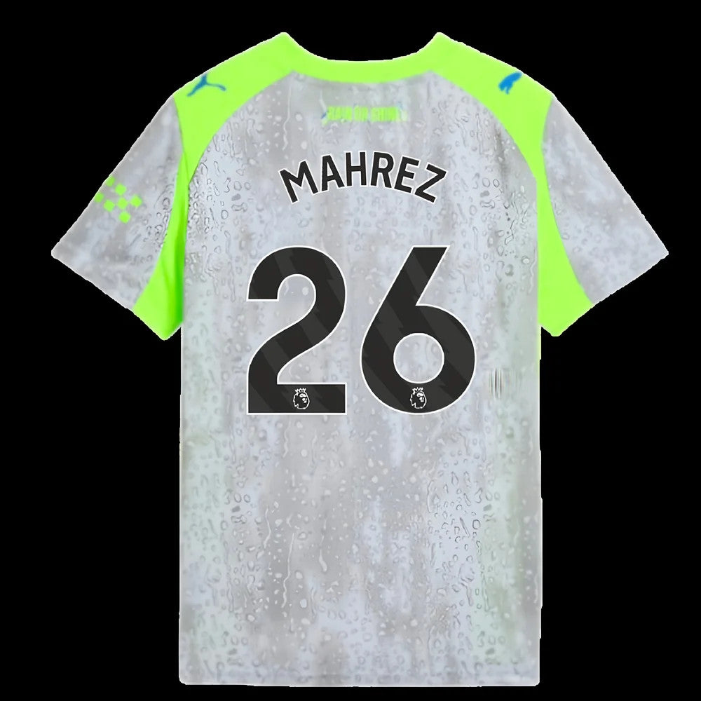 2025-2026 Man City Third Shirt (Kids) (Mahrez 26)_0