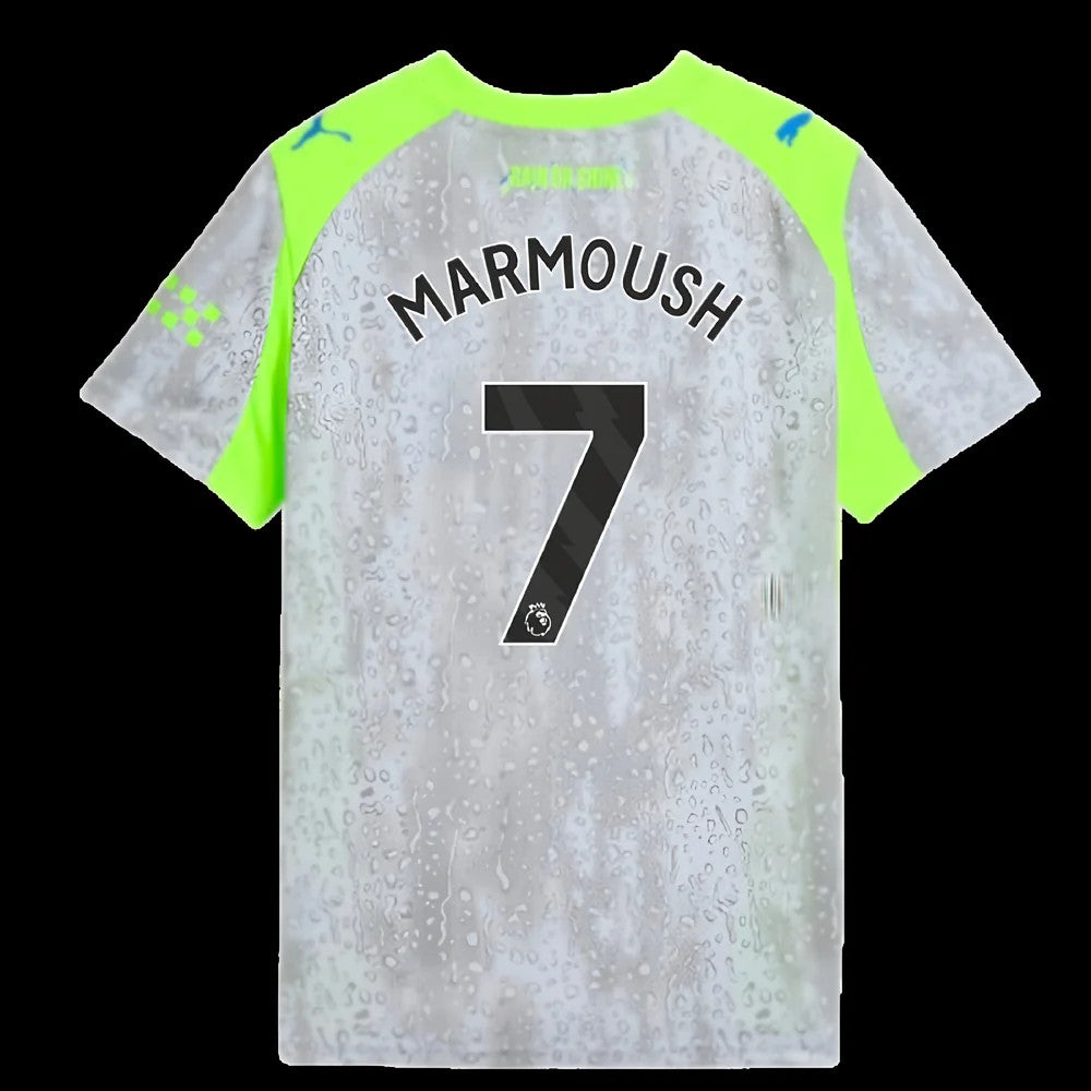 2025-2026 Man City Third Shirt (Kids) (Marmoush 7)_0