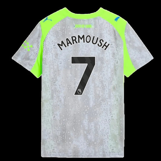 2025-2026 Man City Third Shirt (Kids) (Marmoush 7)_0