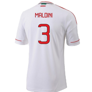 AC Milan 2012-13 Away Shirt (M) (Good) (Maldini 3)_1