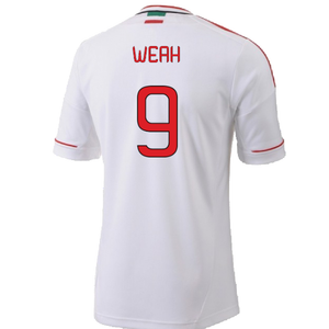 AC Milan 2012-13 Away Shirt (M) (Good) (Weah 9)_1