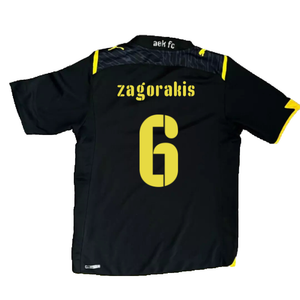 AEK Athens 2009-10 Away Shirt (M) (Excellent) (Zagorakis 6)_1