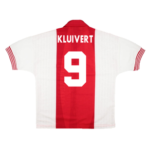 Ajax 1995-96 Special Home Shirt (M) (Excellent) (Kluivert 9)_1