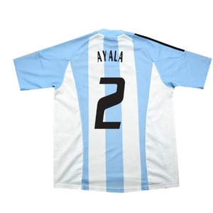 Argentina 2002-04 Home Shirt (L) (Excellent) (Ayala 2)_1