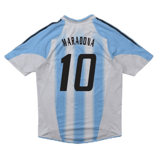 Argentina 2004-05 Home Shirt (XL) (Good) (MARADONA 10)_1