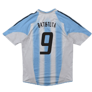 Argentina 2004-06 Home Shirt (S) (Good) (BATISTUTA 9)_1