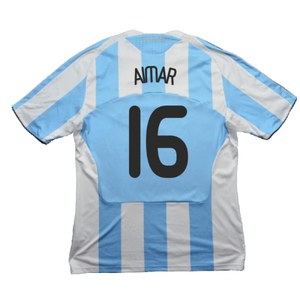 Argentina 2008-09 Home Shirt (L) (Very Good) (Aimar 16)_1