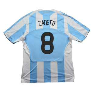 Argentina 2008-09 Home Shirt (L) (Very Good) (Zanetti 8)_1