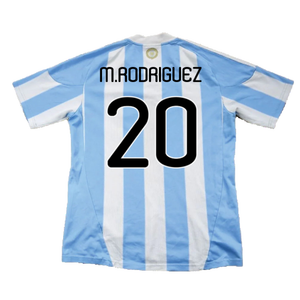 Argentina 2010-11 Home (L) (Excellent) (M.Rodriguez 20)_1