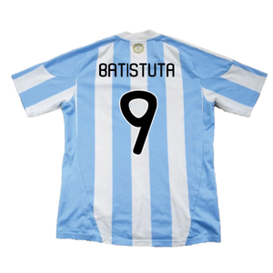 Argentina 2010-11 Home Shirt (Excellent) (Batistuta 9)_1