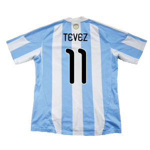 Argentina 2010-11 Home (L) (Excellent) (Tevez 11)_1