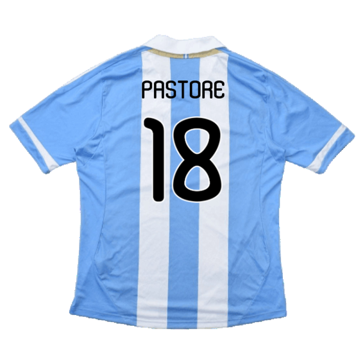 Argentina 2011-2012 Home Shirt (L) (Good) (Pastore 18)