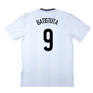 Argentina 2013-15 Basic Home Shirt (Very Good) (Batistuta 9)_1