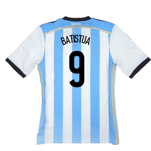 Argentina 2014-15 Home Shirt (XL) (Very Good) (Batistua 9)_1