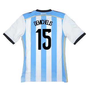 Argentina 2014-15 Home (S) (Good) (Demichelis 15)_1