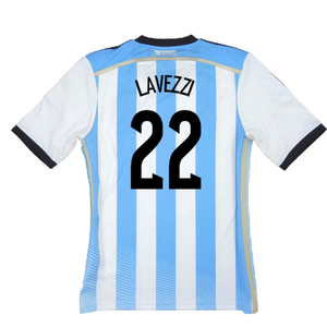 Argentina 2014-15 Home (L) (Excellent) (Lavezzi 22)_1