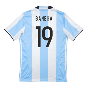 Argentina 2016-17 Home Shirt (Excellent) (Banega 19)_1