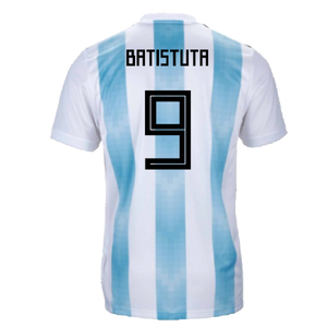 Argentina 2018-19 Home Shirt (XL) (Excellent) (Batistuta 9)_1