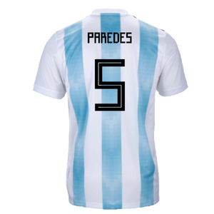 Argentina 2018-19 Home Shirt (LB) (Paredes 5) (BNWT)_1