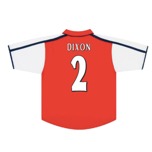 Arsenal 2000-02 Home Shirt (S) (Very Good) (Dixon 2)_1