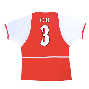 Arsenal 2002-04 Home Shirt (XXL) (Very Good) (Cole 3)_1