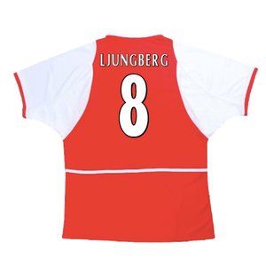 Arsenal 2002-04 Home Shirt (XXL) (Very Good) (Ljungberg 8)_1