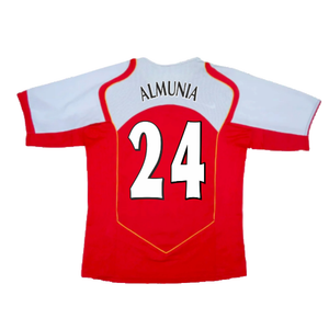 Arsenal 2004-05 Home Shirt (S) (Very Good) (Bergkamp 10)_1