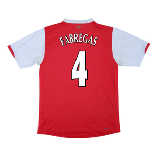 Arsenal 2006-08 Home Shirt (XL) (Excellent) (Fabregas 4)_1