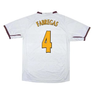 Arsenal 2007-08 Away Shirt (XL) (Excellent) (Fabregas 4)_1