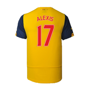 Arsenal 2014-15 Away Shirt (M) (Very Good) (Alexis 17)_1