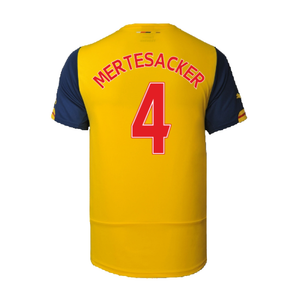 Arsenal 2014-15 Away Shirt (M) (Excellent) (Mertesacker 4)_1