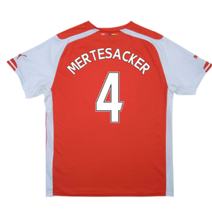 Arsenal 2014-15 Home Shirt (S) (Excellent) (Mertesacker 4)_1