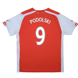 Arsenal 2014-15 Home Shirt (XS) (Mint) (Podolski 9)_1