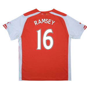 Arsenal 2014-15 Home Shirt (Excellent) (Ramsey 16)_1