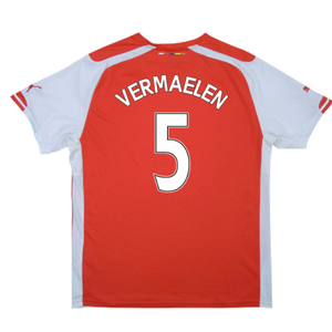 Arsenal 2014-15 Home Shirt (XS) (Mint) (Vermaelen 5)_1