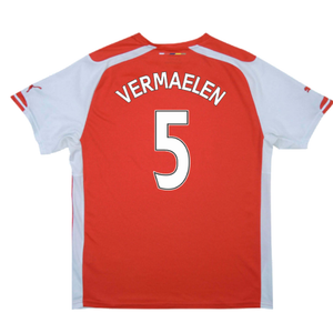 Arsenal 2014-15 Home Shirt (XS) (Excellent) (Vermaelen 5)_1