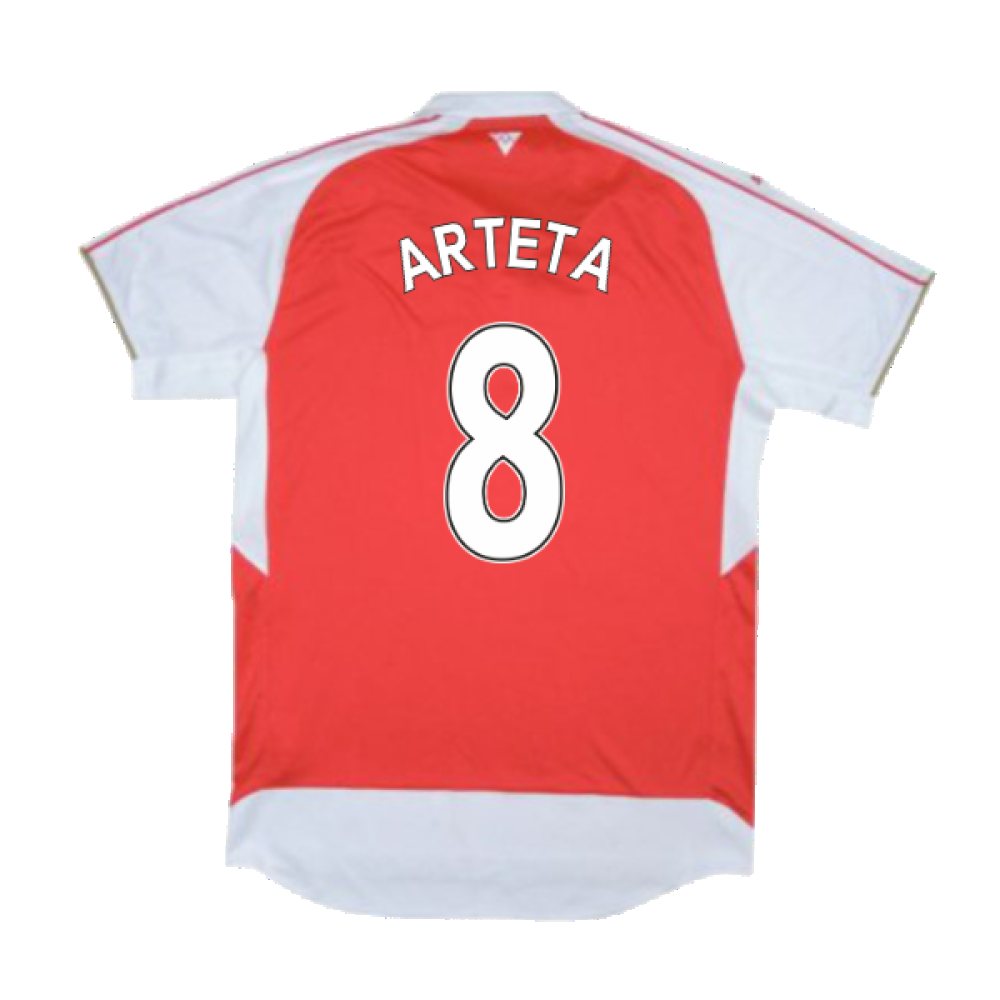Arsenal 2015-16 Home Shirt (M) (ARTETA 8) (Very Good)_1