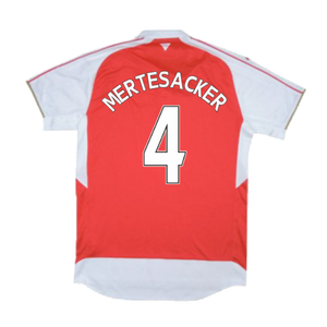 Arsenal 2015-16 Home Shirt (M) (Excellent) (Mertesacker 4)_1