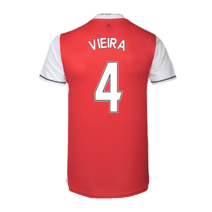 Arsenal 2016-17 Home Shirt (Excellent) (Vieira 4)_1