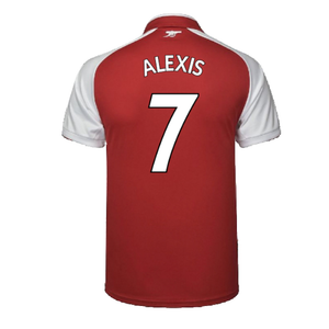 Arsenal 2017-18 Home Shirt (Excellent) (Alexis 7)_1