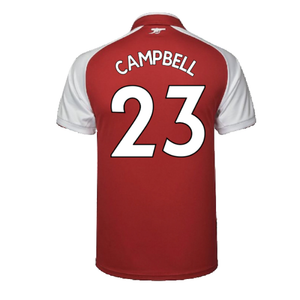 Arsenal 2017-18 Home Shirt (S) (Mint) (Campbell 23)_1