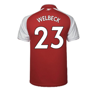 Arsenal 2017-18 Home Shirt (S) (Mint) (Welbeck 23)_1